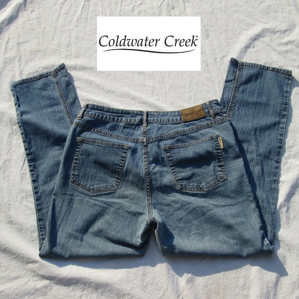 Coldwater Creek Jeans, Women's size 12, Straight Leg